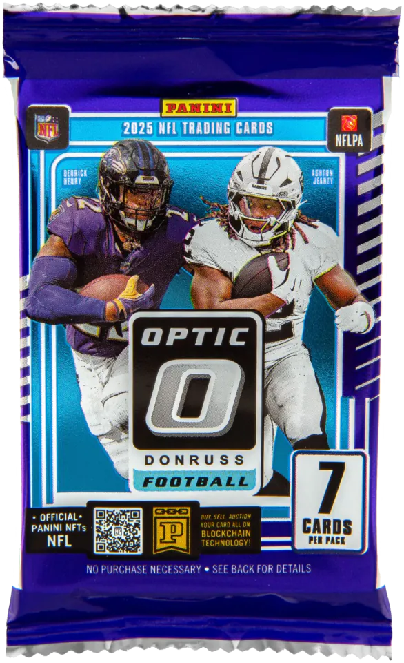 2025 Panini Donruss Optic Football Mega Box - Pack pack